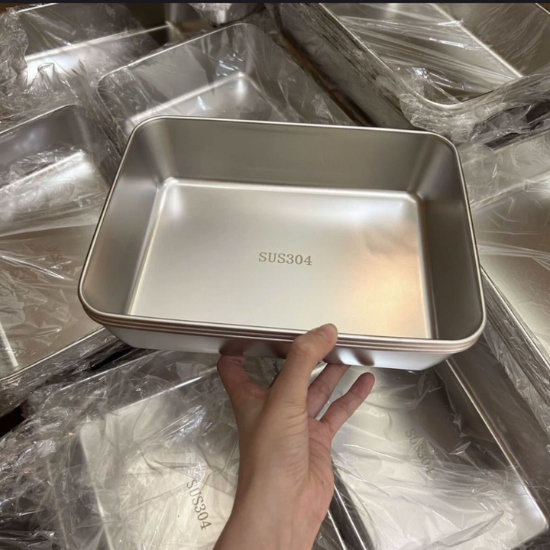 💢 A caixa de aço inoxidável 304 mantém os alimentos frescos até 1 mês