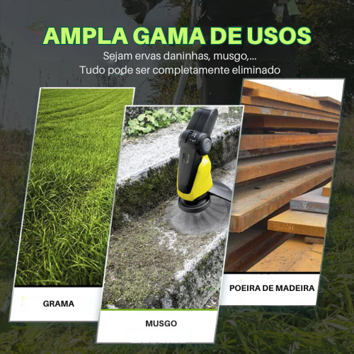 A cabeça de corte tem 6 ramificações em aço inoxidável