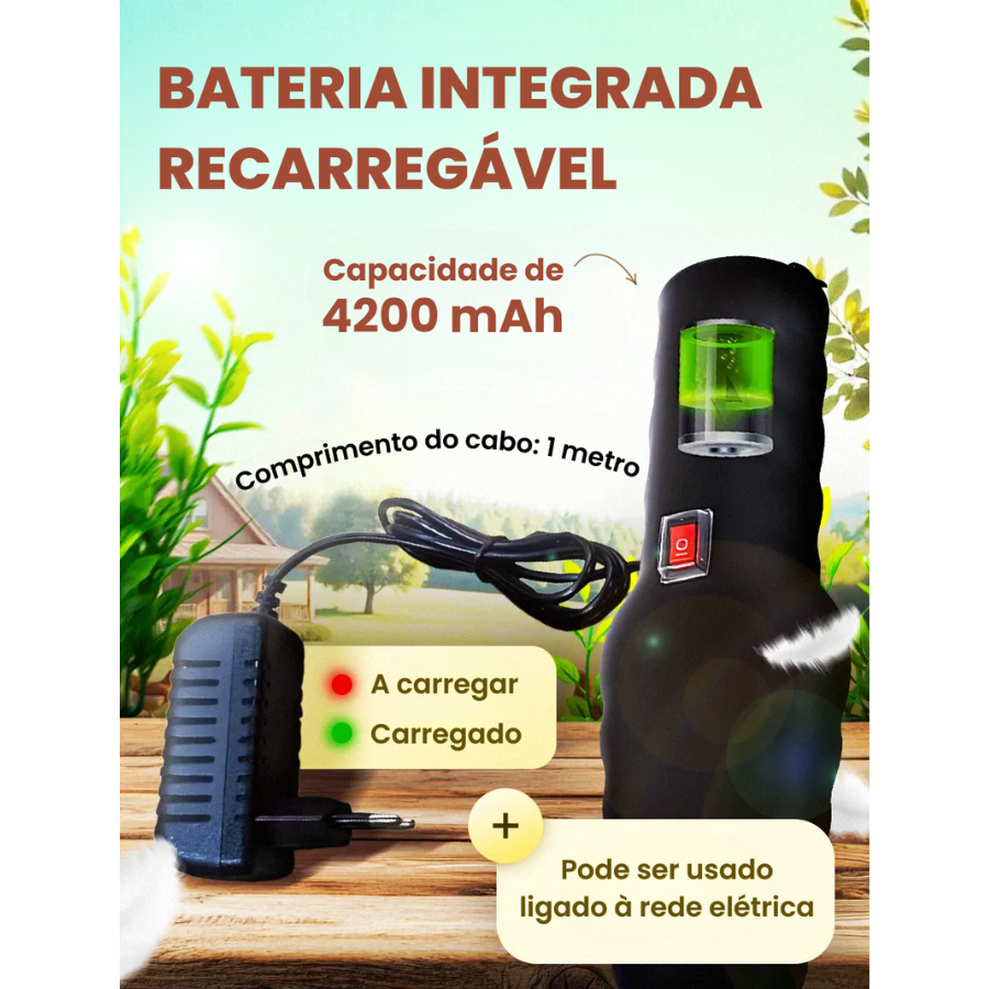 🇵🇹 Despenador Manual e Portátil com Carregador Rápido Incluso