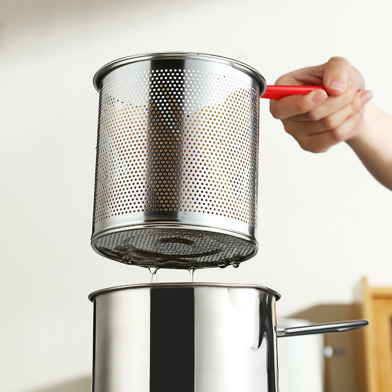 Frigideira Multifuncional De Aço Inoxidável 304, Frigideira Com Filtro Economizador De Óleo🔥