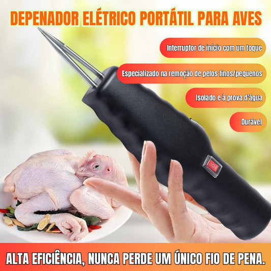 Depenador De Aves Portátil E Manual