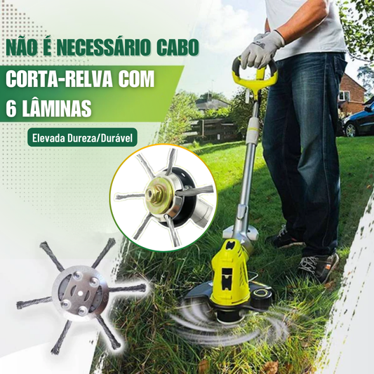[🔥70% DESCONTO - SÓ HOJE] A cabeça de corte tem 6 ramificações em aço inoxidável